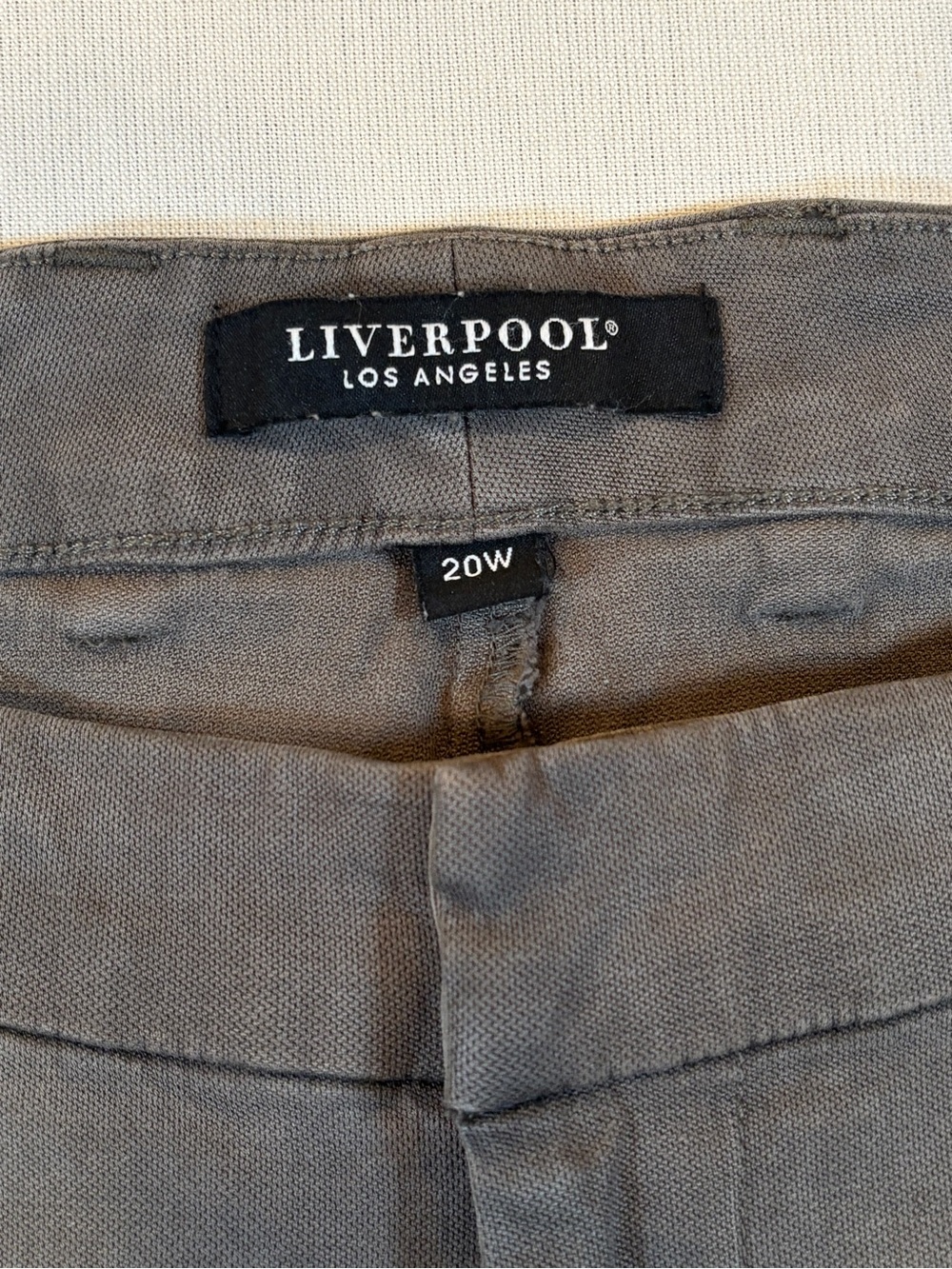 Liverpool Los Angeles Women’s Plus Size 20W Dark Emerald Lyocell Blend - Picture 7 of 10